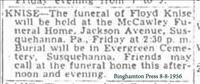 Knise, Floyd (FuneralNotice)